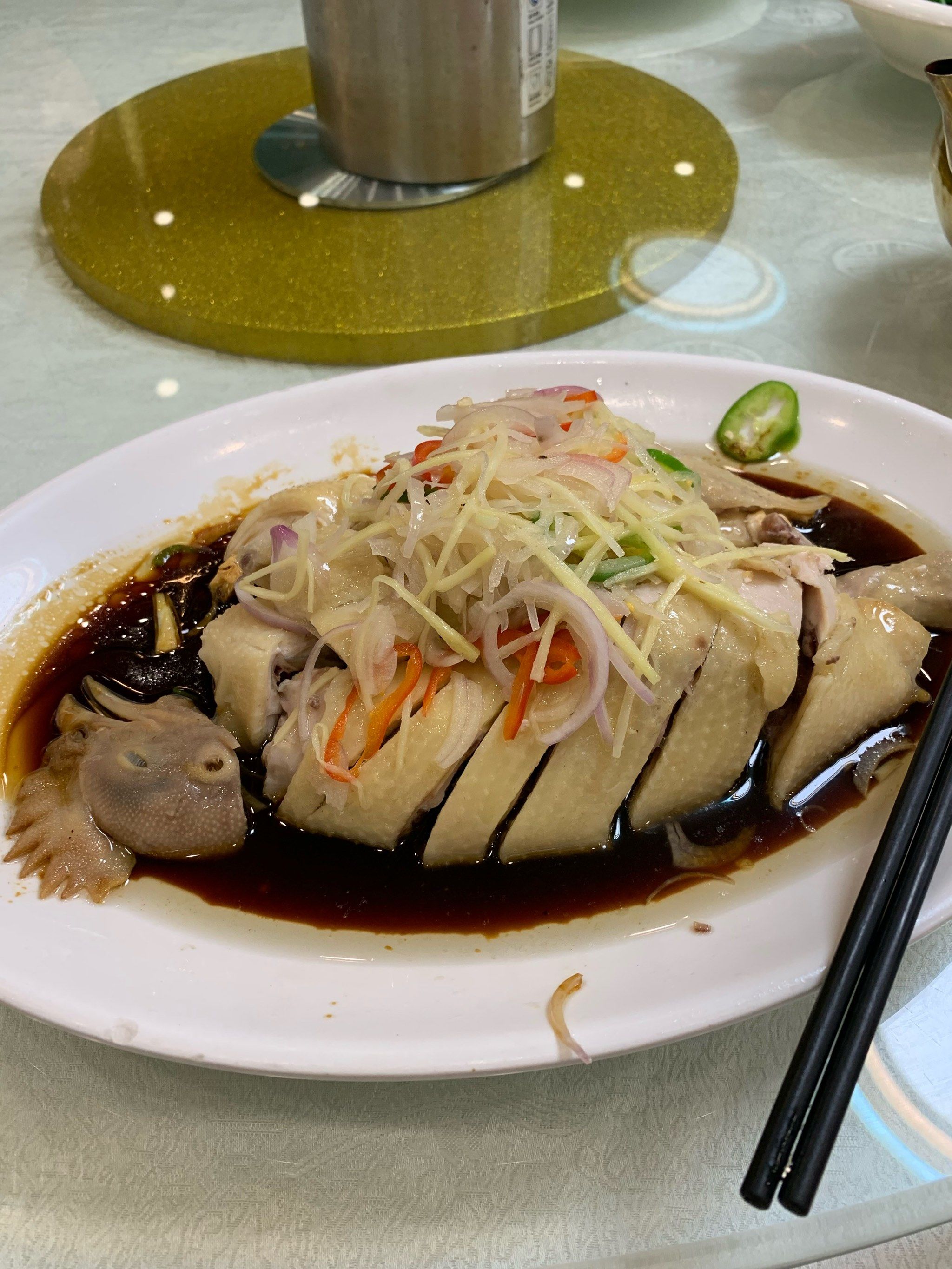 葱油鸡的简单做法介绍